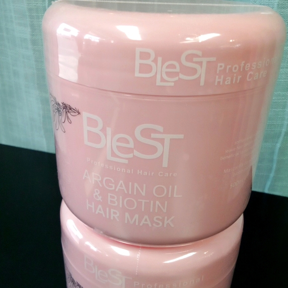 2 Blest Argan Oil & Biotin Hair Mask NEW - Picture 3 of 8
